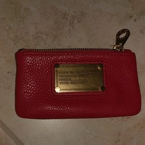 NWOT MARC JACOBS COIN RED